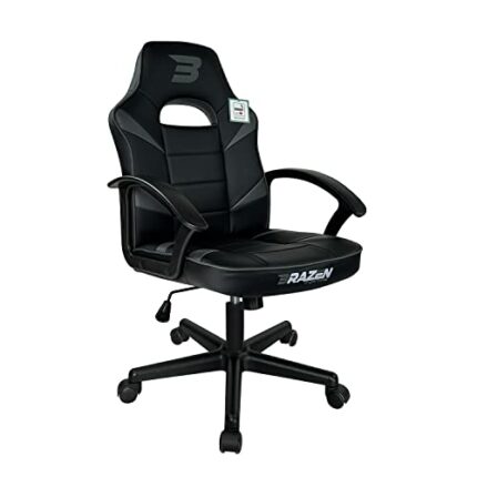 BraZen Valor Midback Ergonomic PC Computer Office Esports Gaming Chair - Grey - from Largest British Owned Gaming Chair Brand