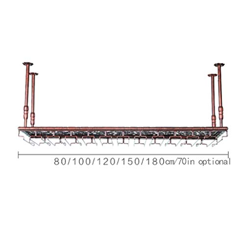 Stylish Simplicity Wine Rack, Vintage Wrought Iron Wine Rack, Ceiling Wine Rack, Creative Display Rack, Home Goblet Rack, Restaurant Kitchen Bar