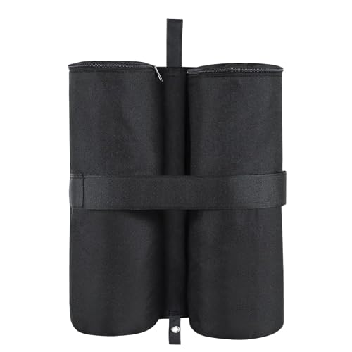 Nicoone Gazebo Weights Bags, Sand Bags Leg Weights for Pop up Canopy Tent, Patio Umbrella, Outdoor Furniture, Green (Bags Only, Sand Excluded)