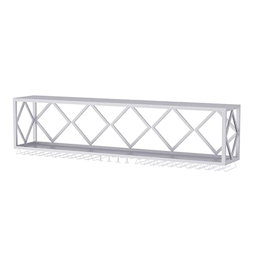 KEppd Wine Rack Wall Mounted Wine Rack, Free Standing Wine Storage, Rack Tabletop Wine Rack, Wine Display Rack for Countertop Home Kitchen Pantry