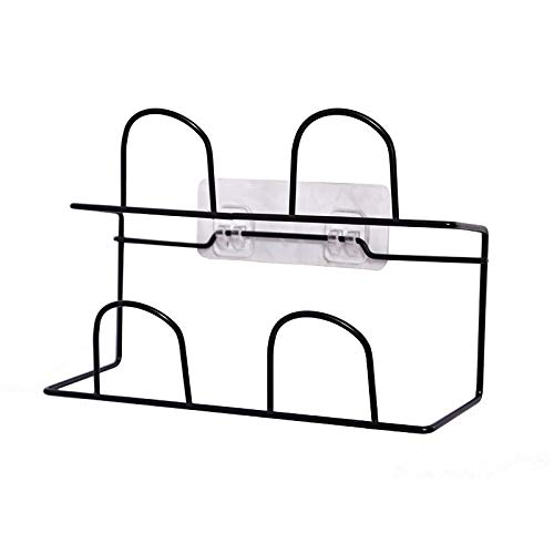 JYDQM Contracted Shoe Rack Creativity Iron Double Multi-purpose Save A Space Slipper Rack Household Sitting Rooms Wall Receives (Color : Wit)