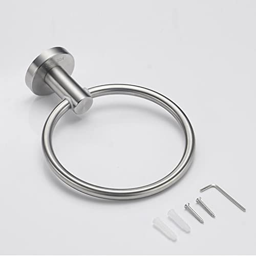 HIGOH Towel Racks,Bath Towel Holder,Bathroom Hand Towel,Towel,Bathroom Hand Towel Rack Hanger,Bathroom round Towel Holder