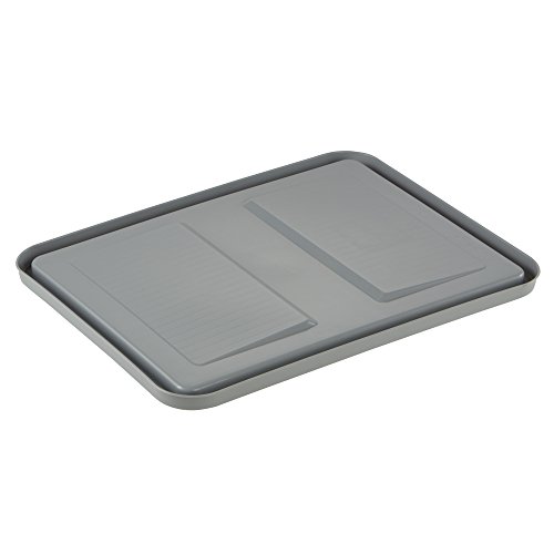 keeeper Lid for Robert 20 L Transport Box, 40 x 30 cm, Roberta, Light Grey