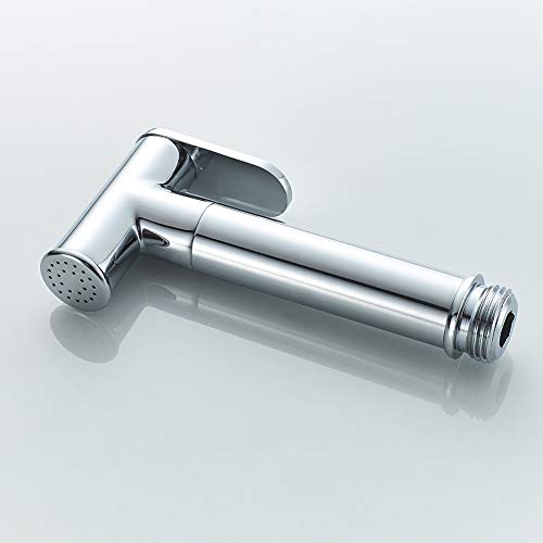 Ibergrif M20283 Handheld Bidet Sprayer Brass Toilet Sprayer Head Muslim Shattaf Shower Head Cloth Bathroom Diaper Sprayer for Pet Bathroom Toilet