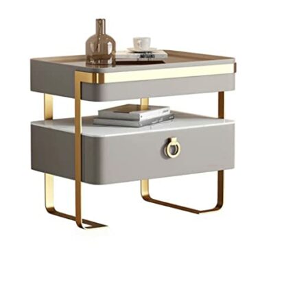 JJZXD Rangement Table Chevet Chambre Placard Meubles Ordinateur table Basse Dressing Bureau table Chevet