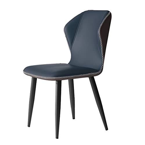 Kitchen Dining Room Furniture Chairs PU Leather Dining Chairs Padded Soft Seat Lounge Side Chair for Office Lounge Dining Kitchen Bedroom (Color