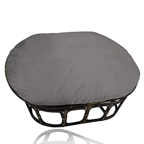 Papasan Chair Cushion Covers Only, Outdoor Indoor Cushion Waterproof Slipcover for Papasan Chair Cushion, Removable Zippered Papasan Cushion Cove