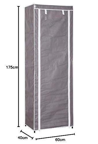 STORE.IT Shoe Cabinet, Vlies/Uni Grau, 175x60x40cm