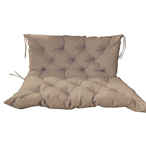 Indoor Outdoor Patio Garden Wicker Seat Bench Cushions Set Waterproof Anti UV 2 3 Seater Swing Backrest