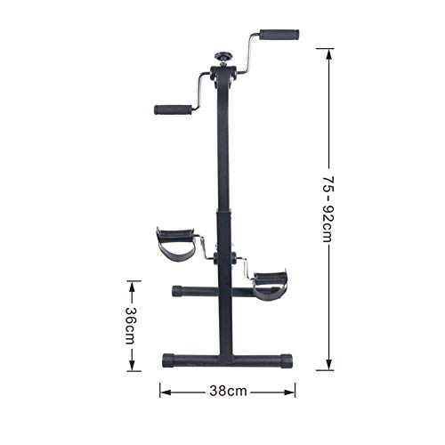 LUNEZY Foldable Rehabilitation Machine Portable Exercise Bike Arm And Leg Exerciser Promotes Blood Circulation Fitness Equipment