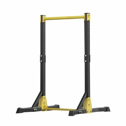 Height Adjustable Pull Up Bar Multifunctional Gymnastic Bar Pullup Bar Dip Bar Pull-Up Bar Strength Training Workout Exercise Fitness Equipment F