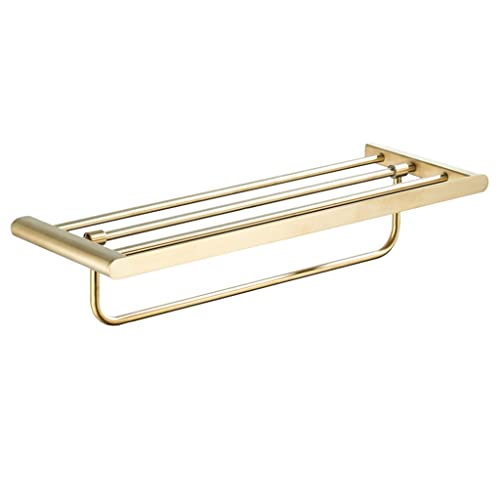HIGOH Towel Racks, Bathroom Towel Rack Wall Mounted Towel Holder,Nordic Brushed Towel Rack,Bathroom Hardware,Bath Towel Holder