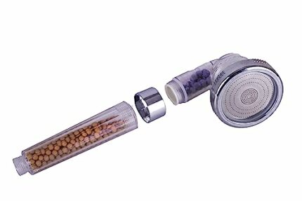 Uppower Shower Head - Ionic Filtered High Pressure Shower Heads - 3 Modes Water Saving Shower Heads - Shower Heads to Increase Pressure