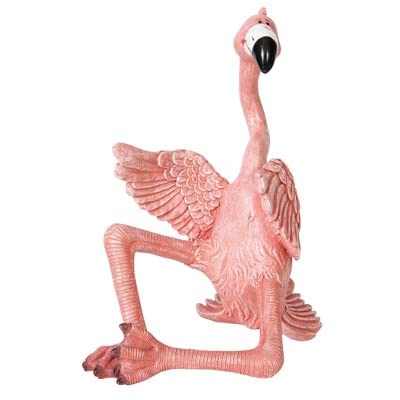 Flamingo Shape Wine Bottle Holder – Kitchen & Bars Counter Decor Accessories, Tabletop Organizer, Wine Bottle Display for Christmas Decorations,