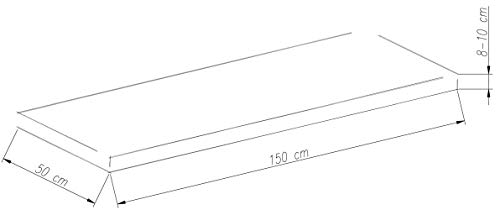 Strandgut Made in Europe Garden Furniture Cushion - Blue/Grey