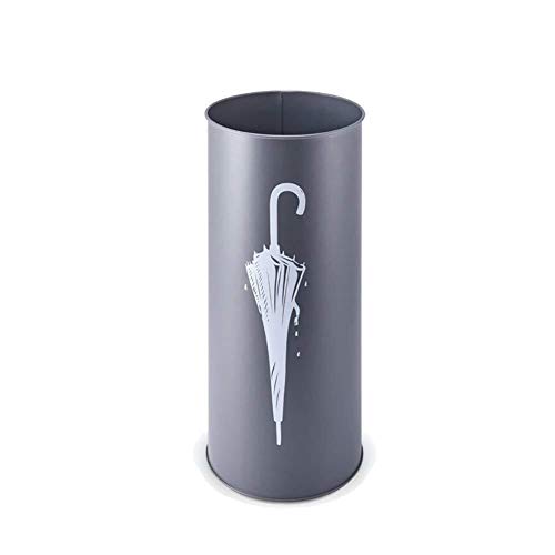 MiroDo Umbrella Stands Umbrella Stand Hook Drip Tray Stainless Steel Office Hotel Household Storage Bucket Walking Stick Storage Bin Stand (Color
