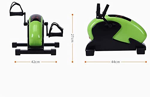 LUNEZY Rehabilitation Exercise Bike Foot Pedal Exerciser Foldable Portable Foot, Hand, Arm, Leg Exercise Pedaling Machine Folding Mini Stationary