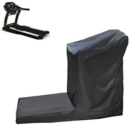 Treadmill Cover Running Machine Protective Cover with Zipper for Outdoor or Indoor UCARE Waterproof Home Gym Treadmill Cover Black