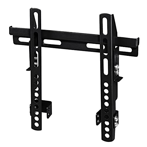 Hama 96099 Fix L TV Wall Mount for 19 to 48 Inch Televisions, Maximum Load 60 kg VESA 200 x 200, Black
