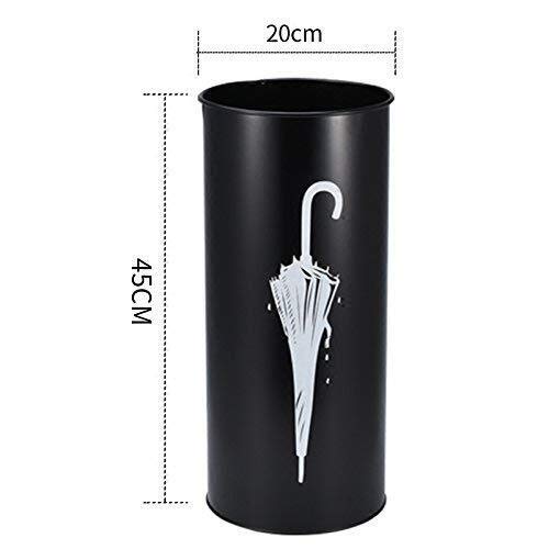 MiroDo Umbrella Stands Umbrella Stand Hook Drip Tray Stainless Steel Office Hotel Household Storage Bucket Walking Stick Storage Bin Stand (Color