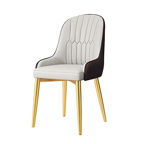 dining chair Kitchen Dining Room Furniture Chairs Modern PU Leather Design Dining Chair Soft Padded Seat Office Lounge Chair Reception Chair (Col