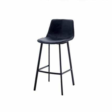 DINGZZ Adjustable Height Bar Stool Seat ， Mid-Back Padded Chair for High Ergonomic Seating (Color : Argento)