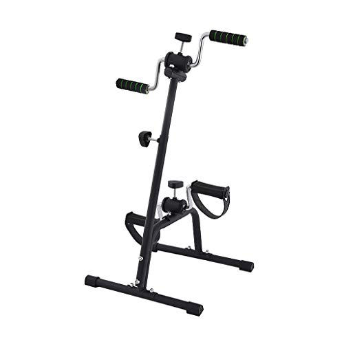 N/A Indoor Mini Fitness Exercise Bike Treadmill Vertical Bicycle Handrail Cycling Stepper Leg Pedal Trainer