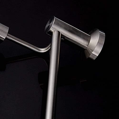 Towel Rack Towel Bar Towel Rail 304 Stainless Steel Double Lever Towel Bracket Towel Rail Wall Hanging Towel Holder for Bathroom Balcony Kitchen