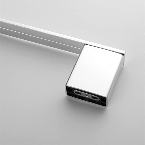 HIGOH Towel Racks,Towel Holder Towel Rail for Bathroom, Aluminum Towel Bar, Wall Mounted Towel Holder, Bathroom Accessories, Shining Robe Clothes