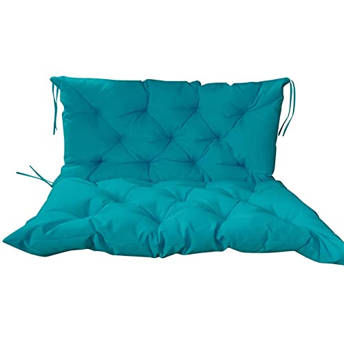 Indoor Outdoor Patio Garden Wicker Seat Bench Cushions Set Waterproof Anti UV 2 3 Seater Swing Backrest