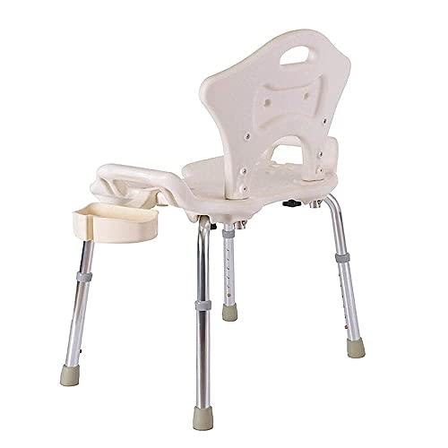 taimowei Lightweight Bathroom Stools, Height Adjustable Shower Chair Applicable to the Elderly, Pregnant Women, the Disabled,Household Goods