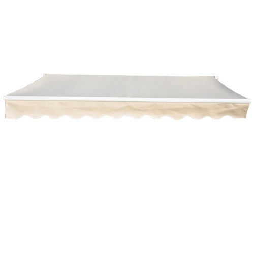 Greenbay Grey Garden Patio Awning Canopy Sun Shade Shelter Replacement Fabric - 2.5M x 2M