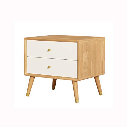 JYDQM Nordic Bedside Table Solid Wood Locker Storage Cabinet, Simple and Assembled Bedside Table