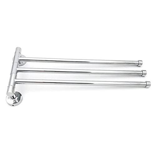 HIGOH Towel Rack Towel Rail,Swivel Wall Towel Rack Towel Bar Stainless Steel Towel Bathroom Kitchen,Bathroom Hardware