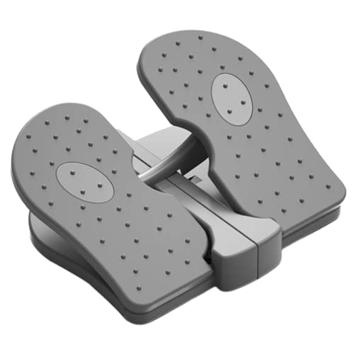 Under desk stepper folding portable mini stepper anti-slip massage leg fitness stepper suitable for weight loss, weight loss, exercise