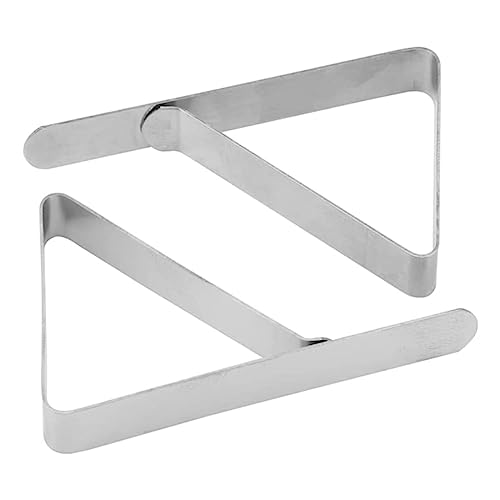Tablecloth Clips,18Pack Table Cloth Clips Stainless Steel Table Cloth Cover Clamps Table Cloth Clips Adjustable Table Cloth Holders Clips Heavy D