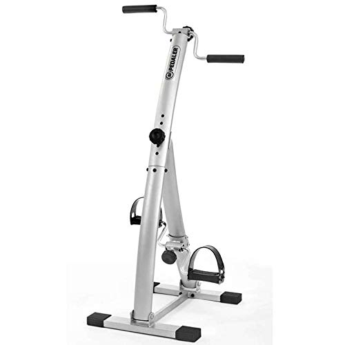 Bike Foldable BI-PEDALER, Home Dual Action Bike Foldable, Exercise Arms and Legs at the Same Time