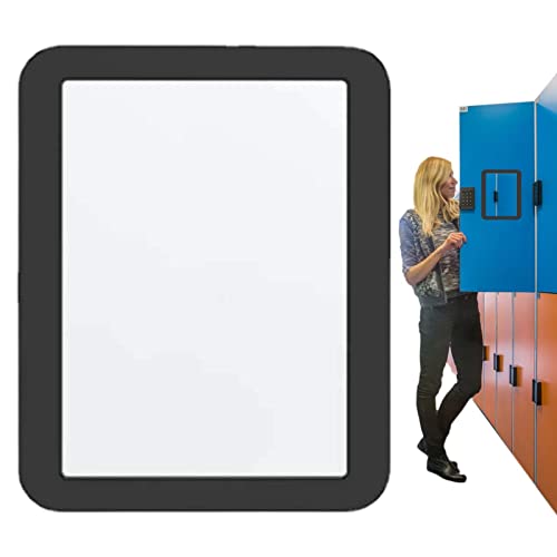 Mirror Magnet for Locker,Rectangular Mirror for Locker - Hanging mirror for School or Gym Locker for Home, Traveling, Camping, Cars, and More