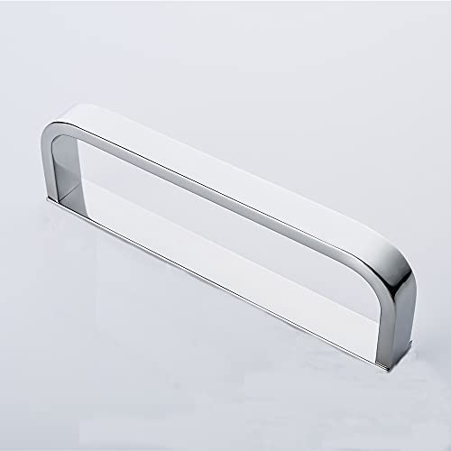 Celbon Towel Bar Holder Self Adhesive Towel Ring Holder Stainless Steel For Kitchen Bathroom Toilet 26CM (Chrome)