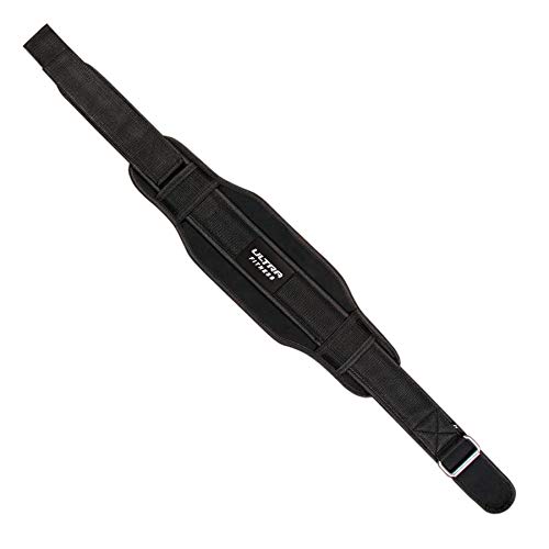 CROSSJAB Weight Lifting Belt Gym Fitness Training Double Strength Neoprene 5.5 Inch Bodybuilding Workout Belt Men Women Support Powerlifting Squa