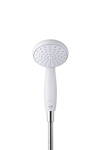 Mira Showers Nectar Shower Head Handheld Shower Head Single Spray Shower Head 90 mm White 2.1703.001