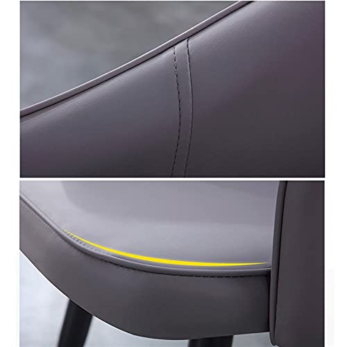 dining chair Kitchen Dining Room Furniture Chairs Kitchen Dining Chairs Set Of 4 Modern PU Leather Hollow Out Back Padded Soft Seat Living Room C