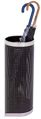 NEOCHY Umbrella Stand Stainless Steel Round Hotel Bank Mall Home Corridor Balcony Simple Storage Rack