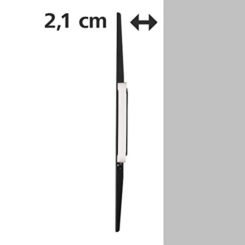 Hama 118624 PREMIUM FIXED Wall Bracket for TV | 46 - 90 Inch | VESA up to 800 x 600 | max 75Kg | Black, 630.0 mm*913.0 mm*21.0 mm
