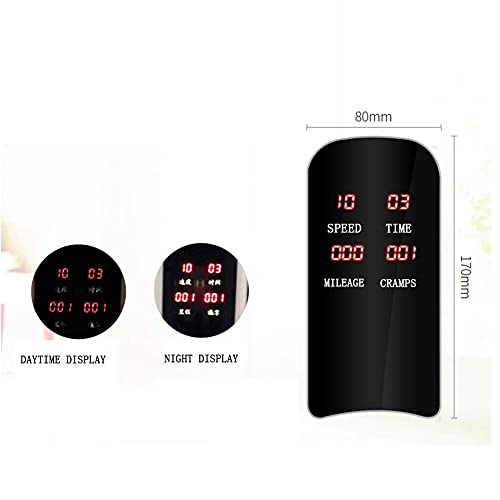 LUNEZY Electric Rehabilitation Exercise Bike Upper Limb Lower Limbs Hand Leg Bicycle Elderly Home Pedal Exerciser Bike, Resistance Adjustable (C)