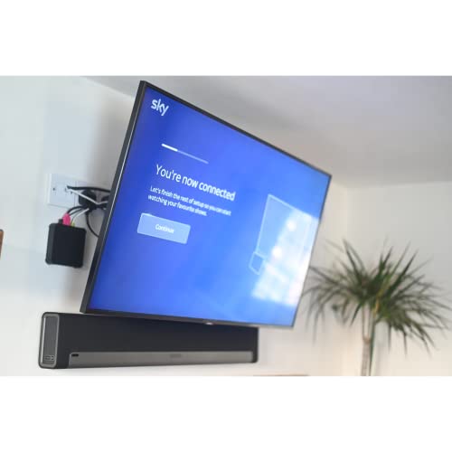 Q-View Sky Stream Puck Wall Mount Clip - Sky Puck Wall Mount Bracket - Made in the UK