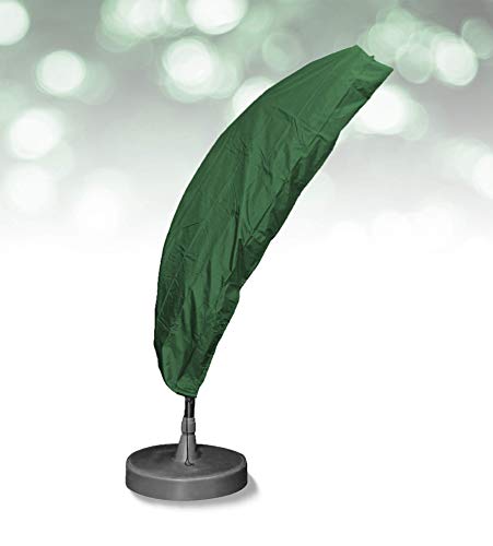 Bosmere Protector Plus Cantilever Parasol Cover, Green/Black Reversible, P394