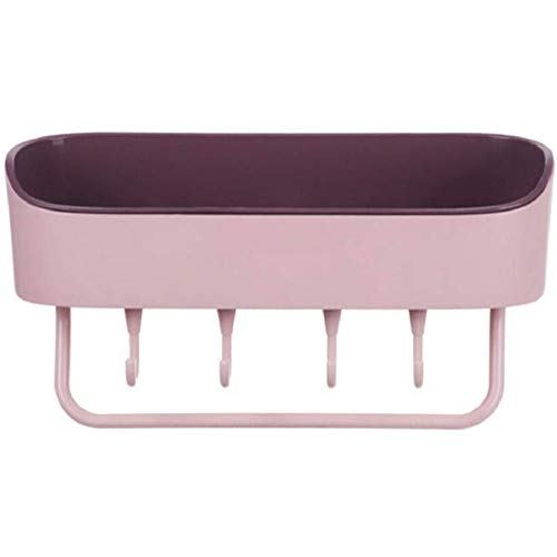 N/A Towel rack - Bathroom Towel Shelf Mounted,Self Adhesive No Drilling Removable Plastic Sink Decro Shelf Organizer For Kitchen,Bedroom,Toilet (