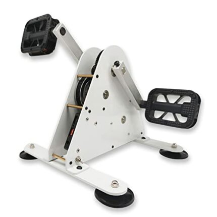 BLOSSS Pedal Generator, 50W / 100W DC Output 1-35V Dual USB Fast Charge Output Hand Crank Generator, Foot Powered Power Generator Fitness Electri