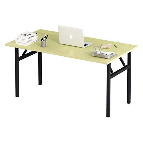 N/A Laptop Desk Folding Wooden Computer Desk Portable for Home Office Modern Writing Table PC Desk Study Table Furniture (Color : B)